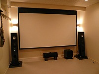 防音室での本格シアター＆リビング・キッチンへの音楽配信～岐阜県各務原市