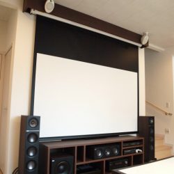 ホームシアターインストーラーの仕事33～施工♪( ´▽｀)してきマンモス