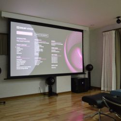 4K による高精細な映像と、「正確な音」の再生を実現する5.1.4chDolbyAtmosシアター