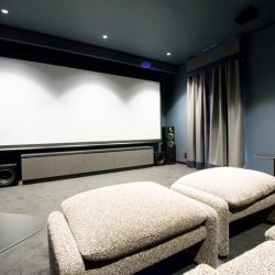 ホームシアターインストーラーの仕事266～専用室だから実現できた4K/150インチシネスコ＆7.2.4ｃｈ